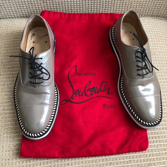 Christian Louboutin Men\'s Leather Brogue Oxfords main image 5